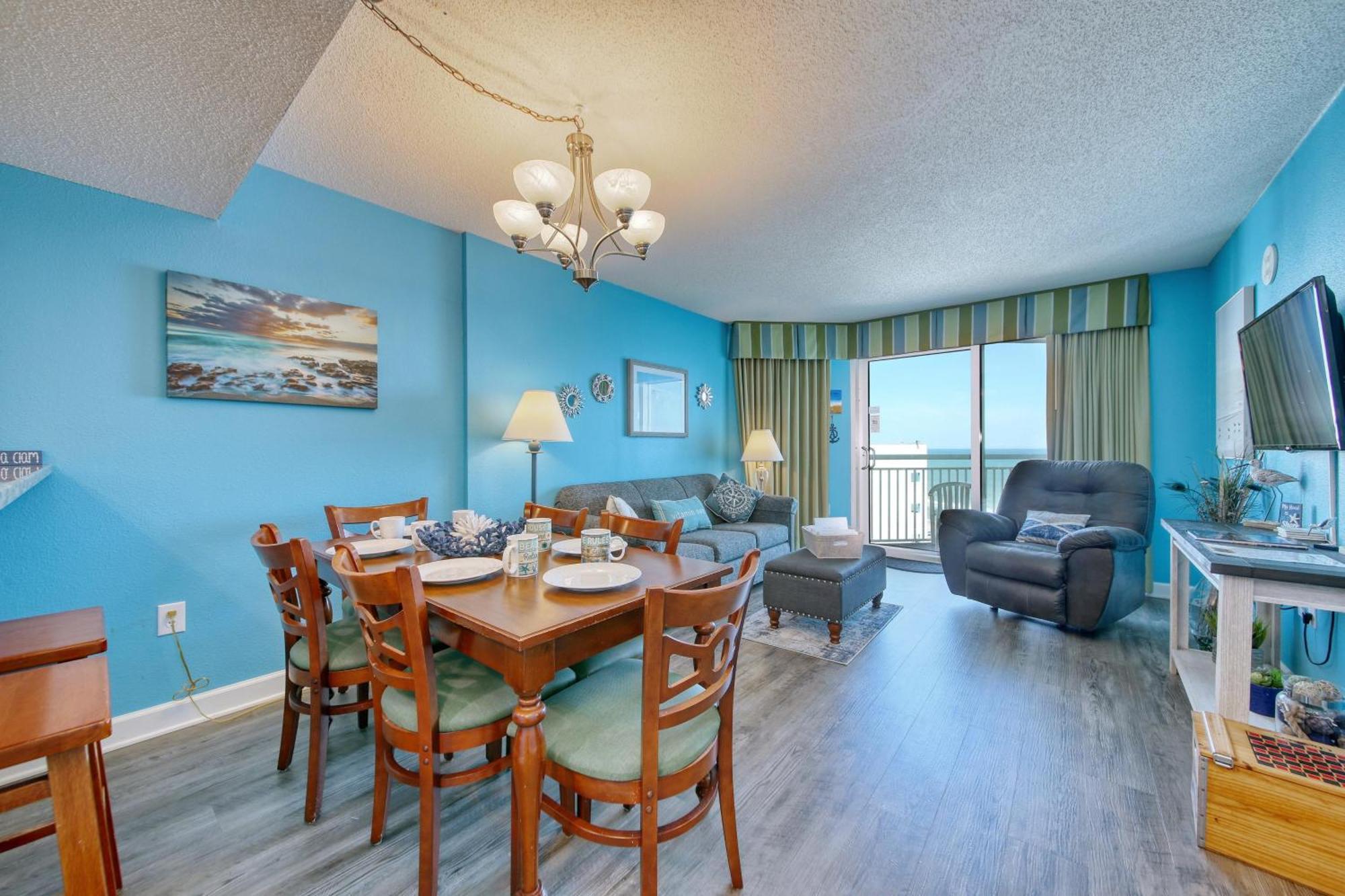 2501 S Ocean Blvd, 0929 - Ocean View Sleeps 8 Villa Myrtle Beach Bagian luar foto