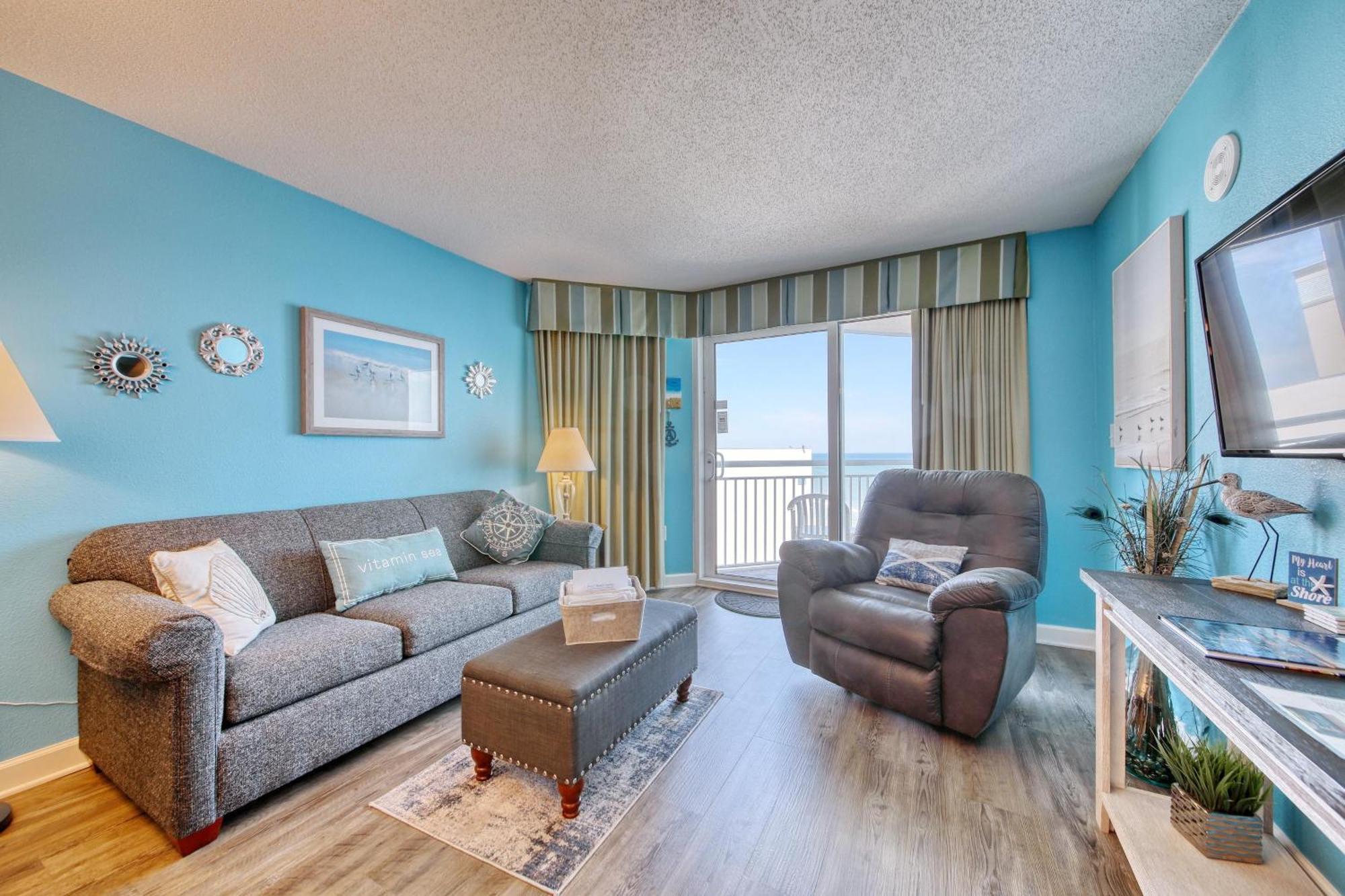 2501 S Ocean Blvd, 0929 - Ocean View Sleeps 8 Villa Myrtle Beach Bagian luar foto
